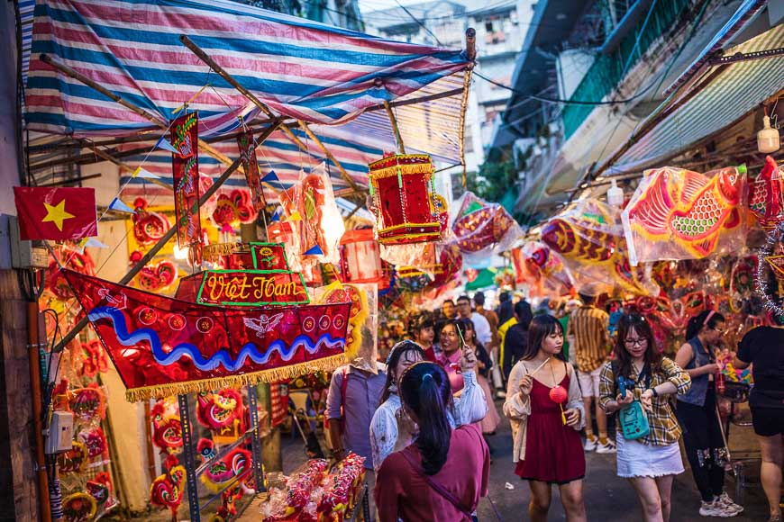 Mid-Autumn is a major festival of Vietnam